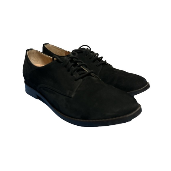 Like New - Vionic Weslyn Leather Oxfords - black size 6.5 - Picture 4 of 7